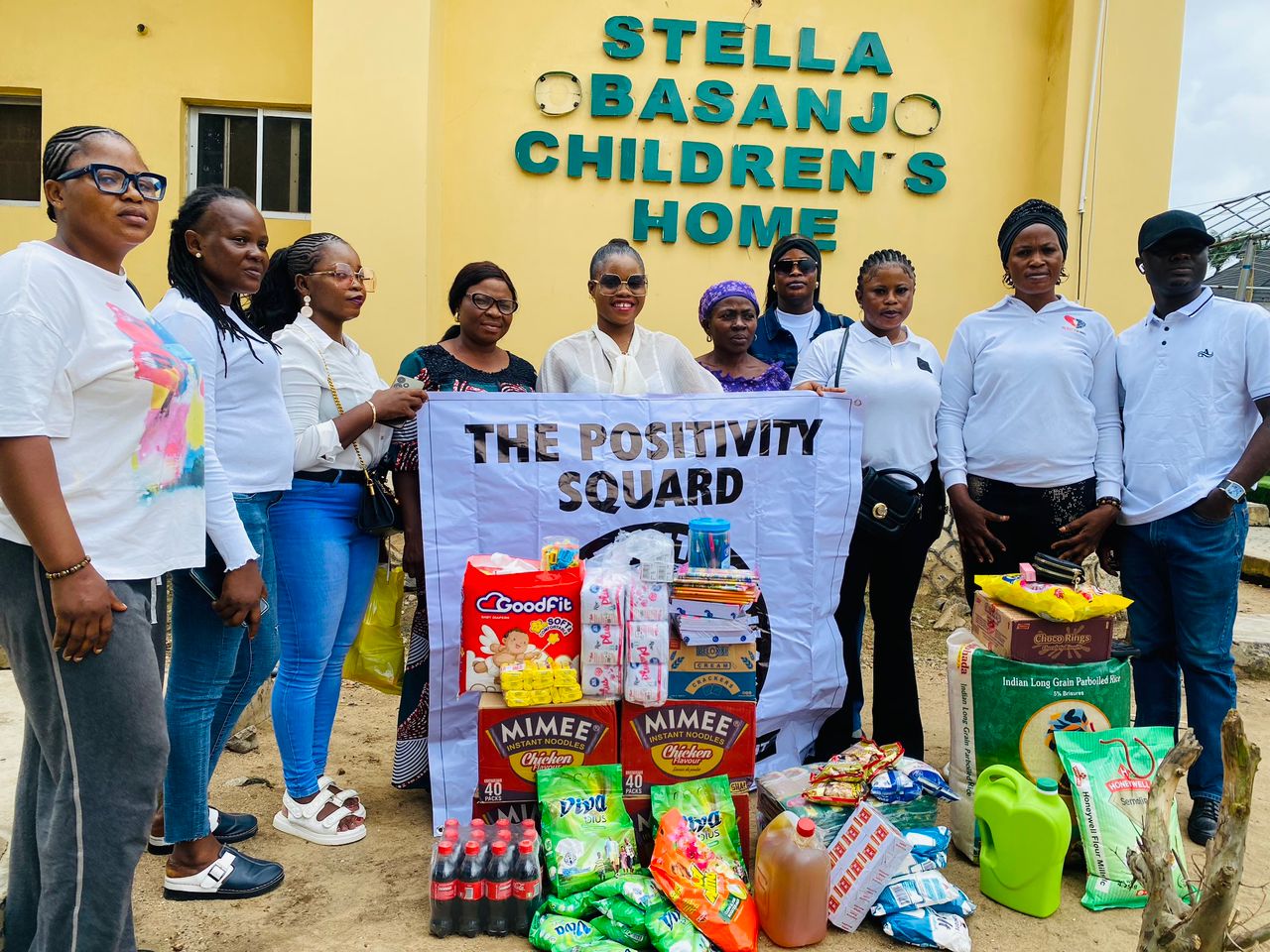 Positively Friend Foundation Donates Food Items To Orphanage Home In Ogun